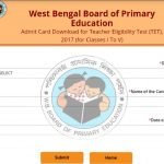 Primary TET Admit Card 2021