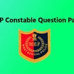 WBP Constable Previous Year Questions Paper PDF