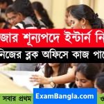 ৬ হাজার শূন্যপদে ইন্টার্ন নিয়োগ