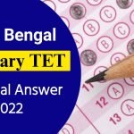 Primary TET Answer Key 2022