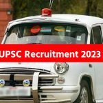 UPSC Recruitment 2023