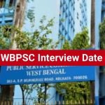 WBPSC Interview Date