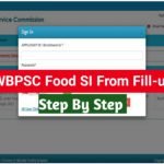 Food SI Form Fill-up Step By Step