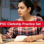 WBPSC Clerkship Practice Set 2023