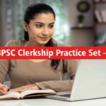 WBPSC Clerkship Practice Set 2023