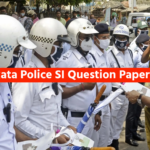 Kolkata Police SI Question Paper 2024