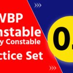 WBP Constable Practice Set 2024