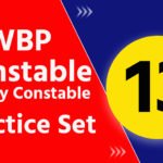 WBP Constable Practice Set 2024