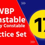 WBP Constable Practice Set 2024