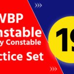 WBP Constable Practice Set 2024