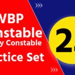 WBP Constable Practice Set 2024