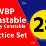 WBP Constable Practice Set 2024