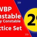 WBP Constable Practice Set 2024