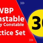 WBP Constable Practice Set 2024