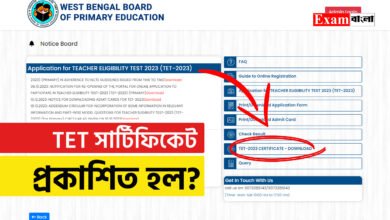 WB Primary TET Result 2023